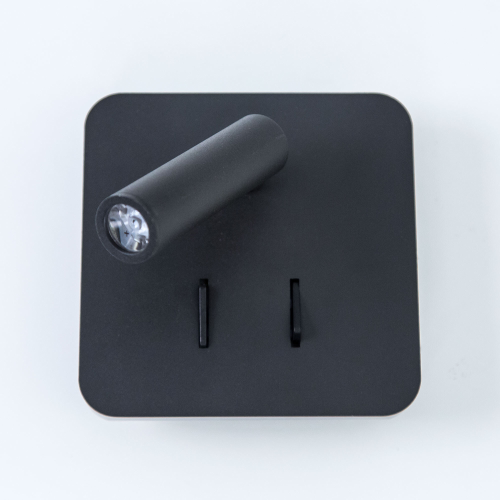 Citilux Декарт CL704421 LED Бра с выключателем Чёрное