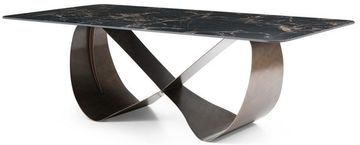 Стол Palermo 240 керамика Versace black