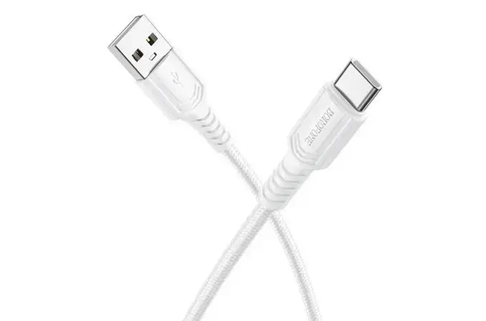 Кабель Borofone BX116 USB-Type-C серый