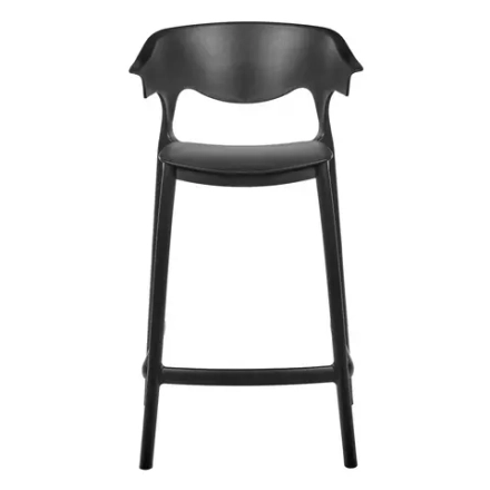 Стул полубарный Bradex Home Forma, чёрный