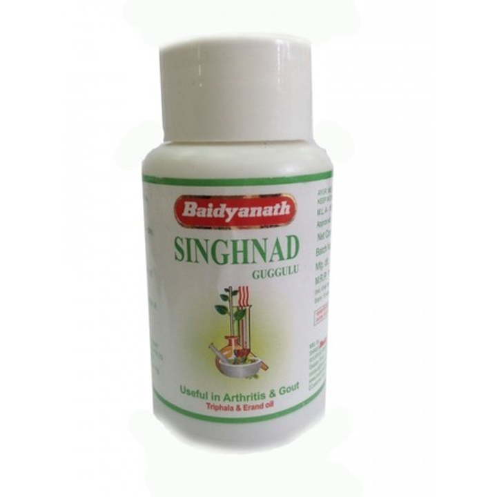 БАД Baidyanath Singhnad Очищение 375 мг 80 таб