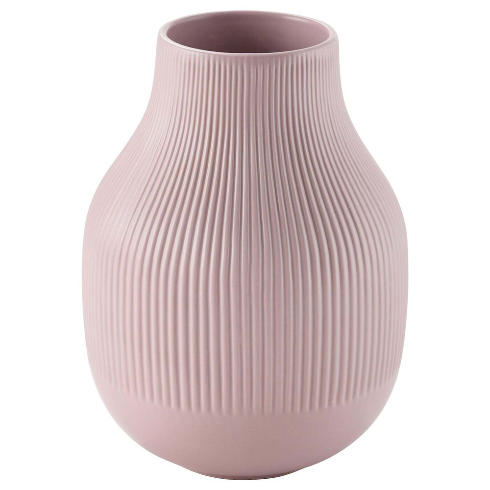 IKEA GRADVIS  (ИКЕА ГРАДВИС)  -  Ваза, розовая, 21 см