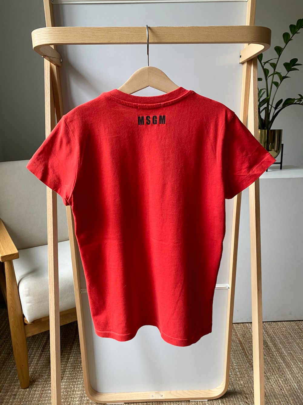 Хлопковая футболка MSGM, 128