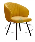 Стул DikLine 258 поворотный опоры чёрные