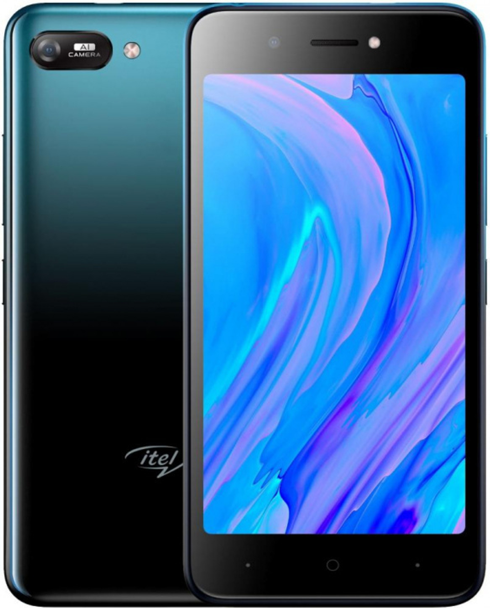 Смартфон ITEL A25 1/16GB Gradation Sea Blue