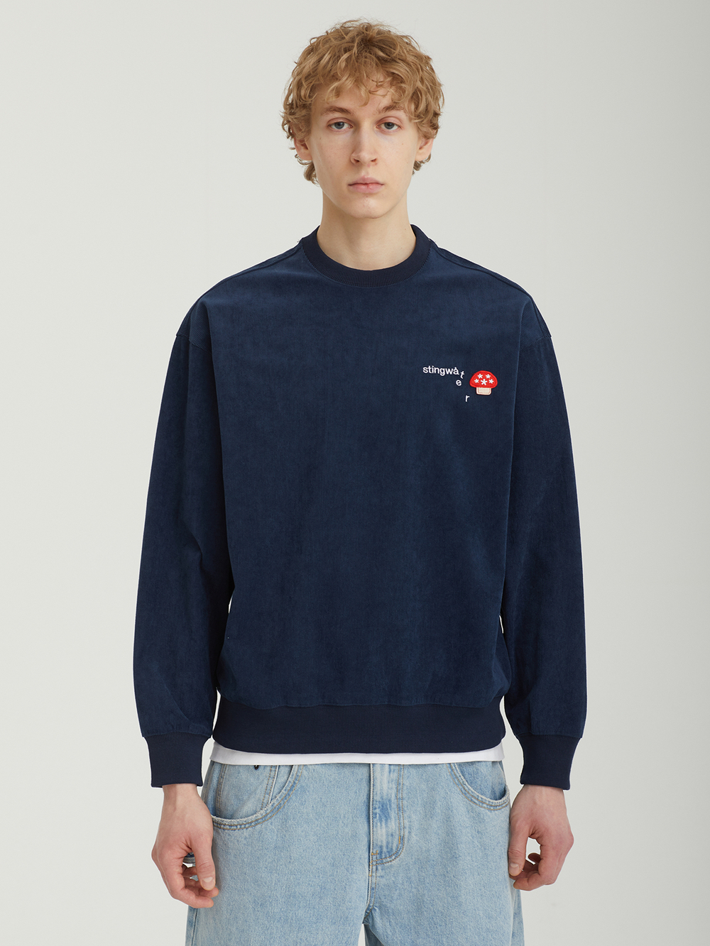 Мужская Толстовка Corduroy Melting Logo