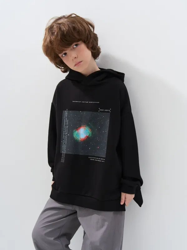 Худи оверсайз облегченное 