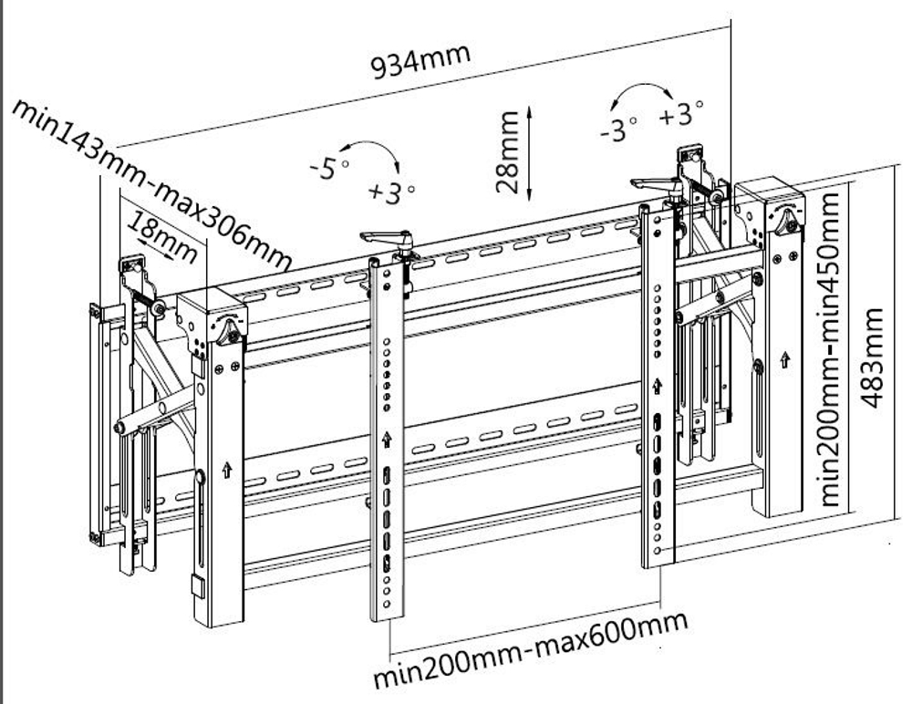 Кронштейн  Digis DSM-P0380