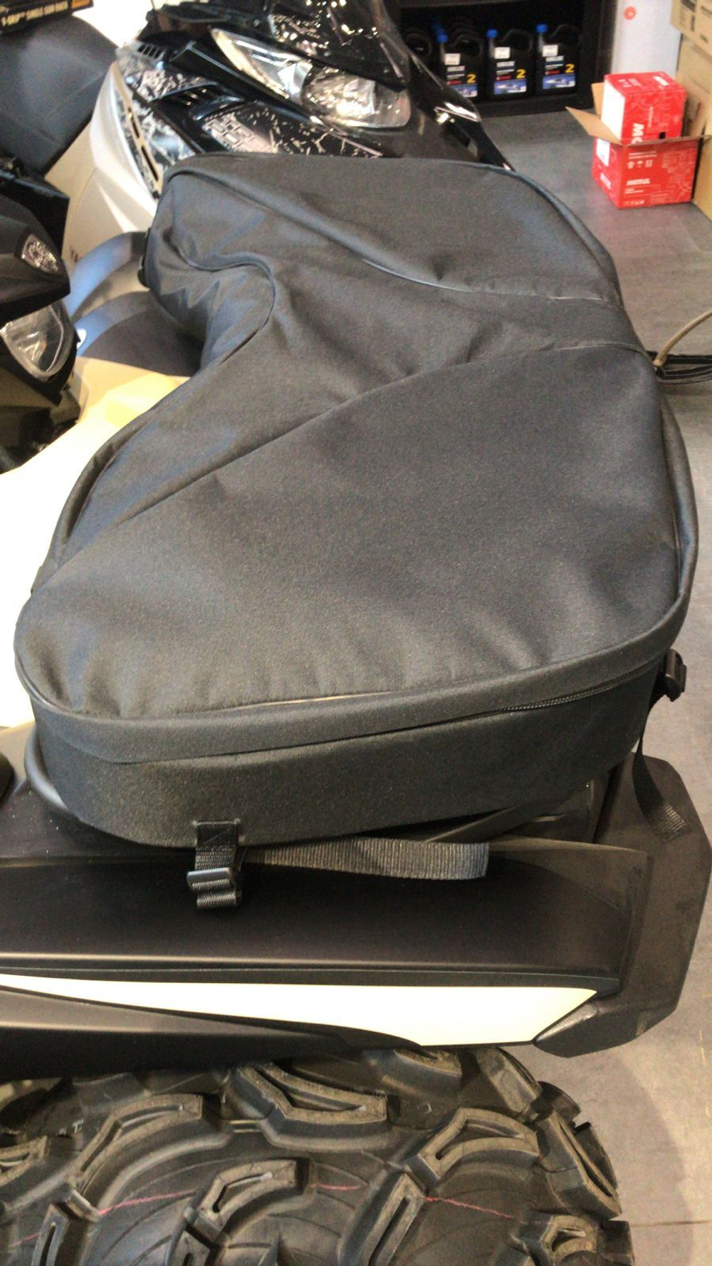 Сумка-кофр AG на квадроцикл, перед. универс.Х8 (черн)