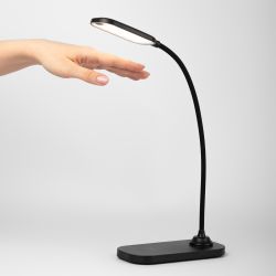 Настольный светильник ЭРА NLED-524-6W-BK светодиодный аккумуляторный черный