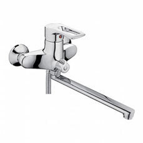 Смеситель для ванны и раковины 40к L2202B-25 Ledeme див корп, длин излив, силумин