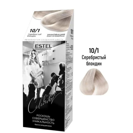 Краска для волос Estel Серебристый блондин 10/1