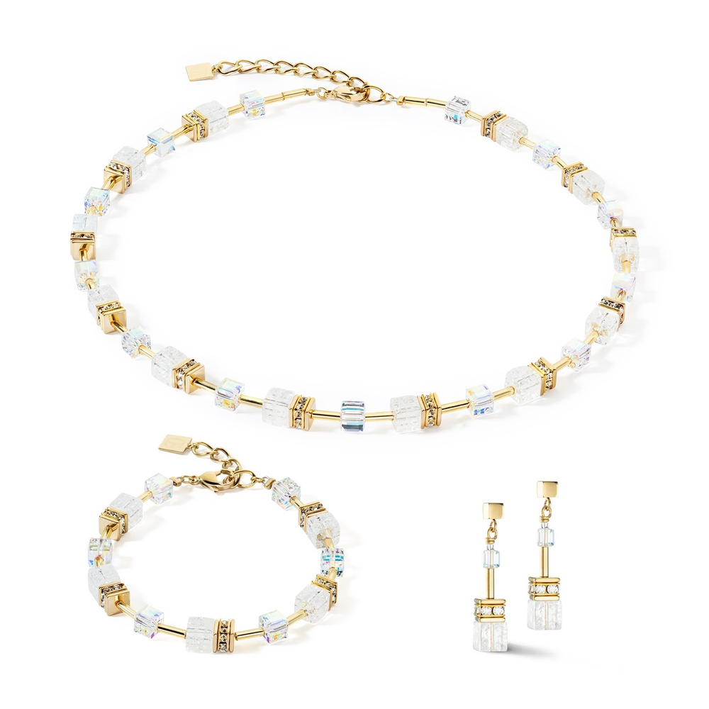 Колье Coeur de Lion White-Gold 3018/10-1416