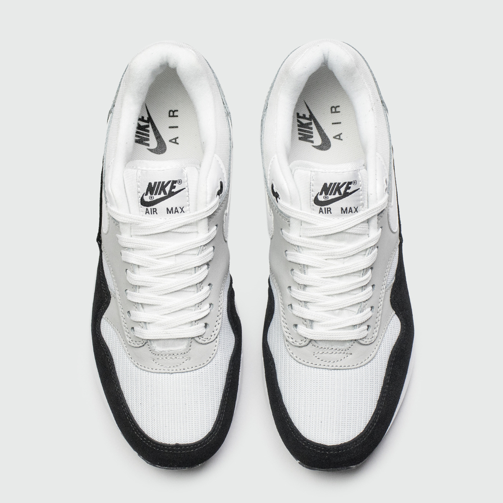 Кроссовки Nike Air Max 1 White / Grey / Black