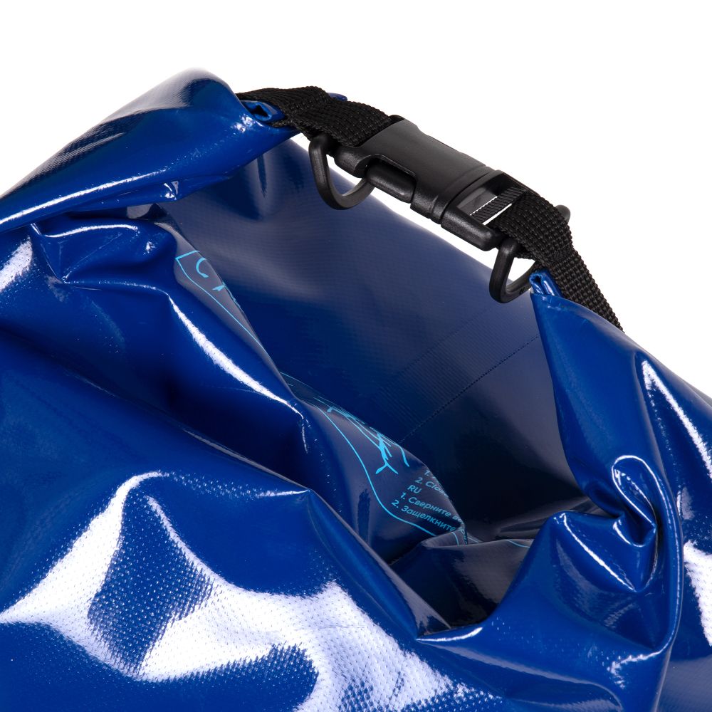 Гермомешок &quot;СЛЕДОПЫТ - Dry Bag&quot;,с лямками, 60 л,ПВХ, цв. синий/25/