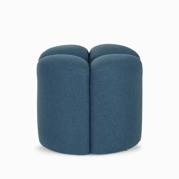 Пуф Bun, Ø45х45 см, синий