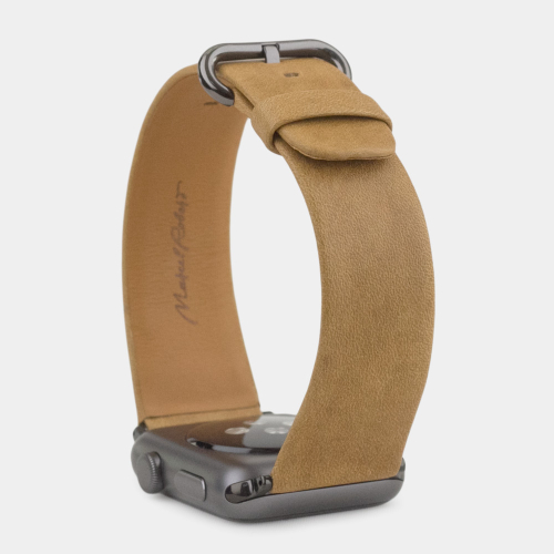 Ремешок для Apple Watch 44/45/46 mm из кожи теленка, цвета винтаж