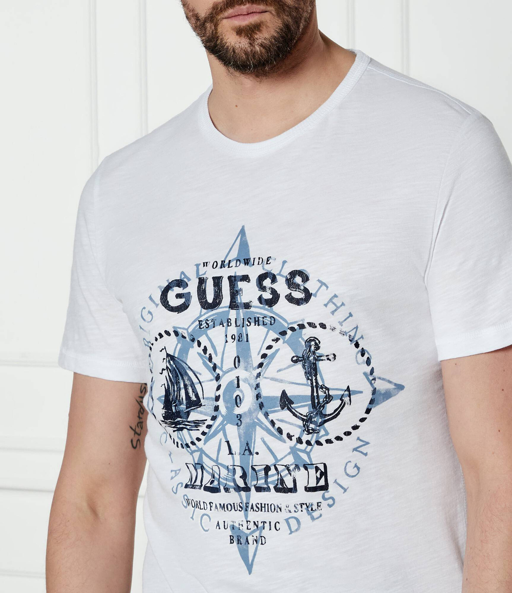 Футболка GUESS - белый(M5RI27 K6XN4)