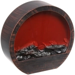 Сувенир с подсветкой «КАМИН - Огненный шар» 30,5*9,3*29 см (питание от USB и батареек)