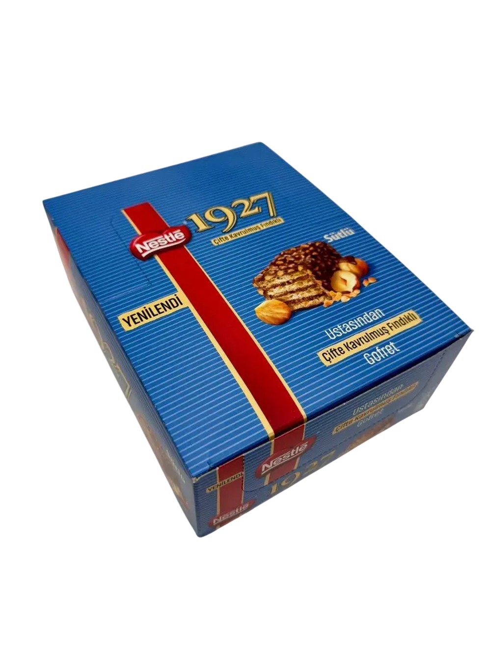 Турецкие Хрустящие вафли Nestle 1927 с фундуком, 12шт