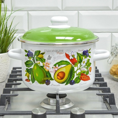 Кастрюля 4л "Авокадо"