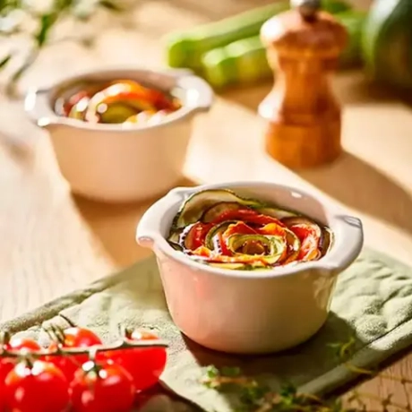 Набор форм 2шт 200мл Peugeot Ramekins Duo экрю