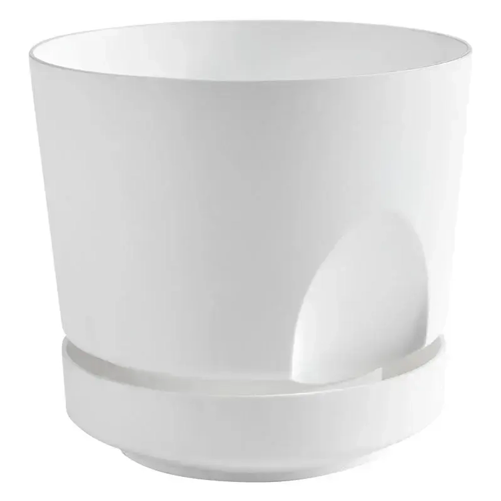 Кашпо Тренд (0,8л.) Цв. Белый (Арт. КШ-4160)