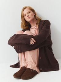 Кардиган вязаный "Кофе с корицей" женский