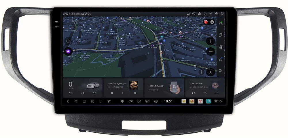 Магнитола для Honda Accord 2008-2012 - Carmedia OL-9641 QLed+2K, Android 13, UIS7870 (DUDU7), CarPlay, SIM-слот