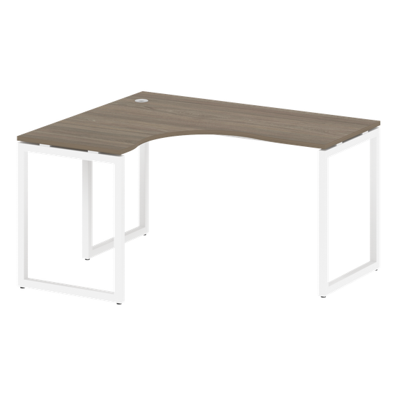 Метал Систем Куатро Стол криволинейный левый на О-образном м/к 40БО.СА-3 (L)