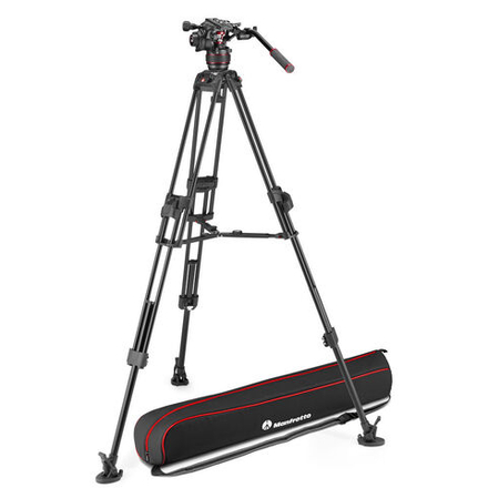 Видеоштатив Manfrotto MVK608TWINFA Fast Twin алюминиевый с головой Nitrotech 608