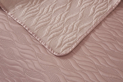 Покрывало 160х220 и наволочка 50х70 Sofi De MarkO Джозефина пепельная роза