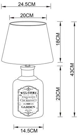 Декоративная настольная лампа Arte Lamp ISOLA