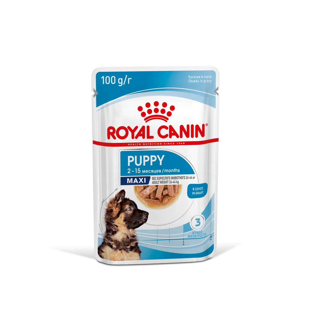 Royal Canin Maxi Puppy Влажный корм для щенков крупных пород в возрасте до 15 месяцев 100г