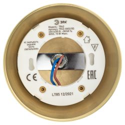 Трековый светильник однофазный ЭРА TR42-GX53 BS под лампу GX53 латунь | Однофазные светильники под лампу