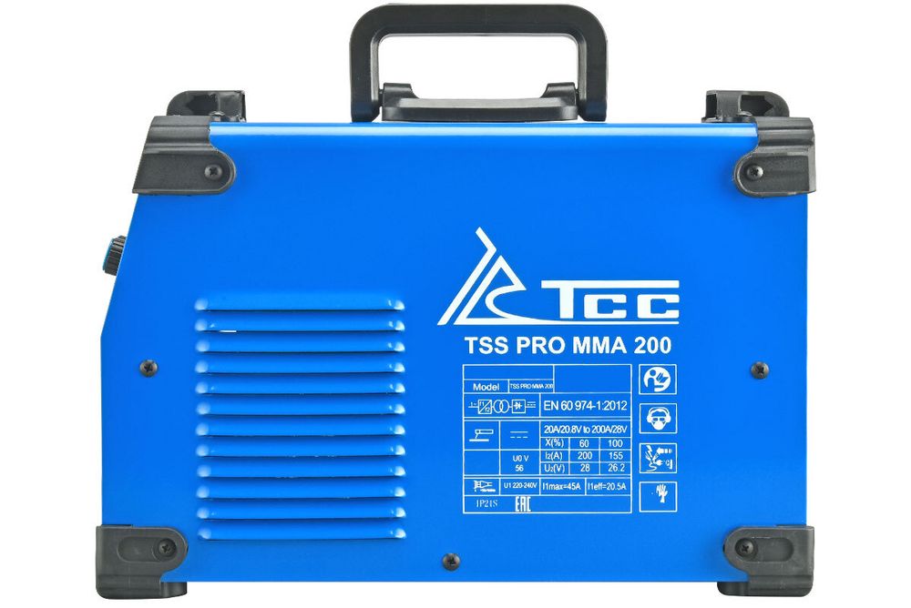Сварочный инвертор TSS PRO MMA-200 - [220В / 20-200А]