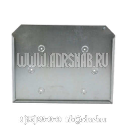 Кронштейн для оранжевой таблички (без черной рамки)