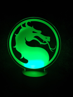 3D - Светильник "Мортал Комбат - Mortal Kombat"