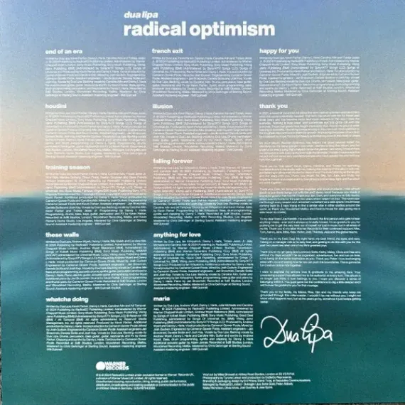 Dua Lipa – Radical Optimism Red LP