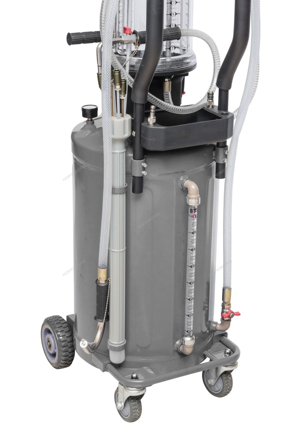 NORDBERG (2380G) Установка для сбора масла пневматическая, 80 л, серая
