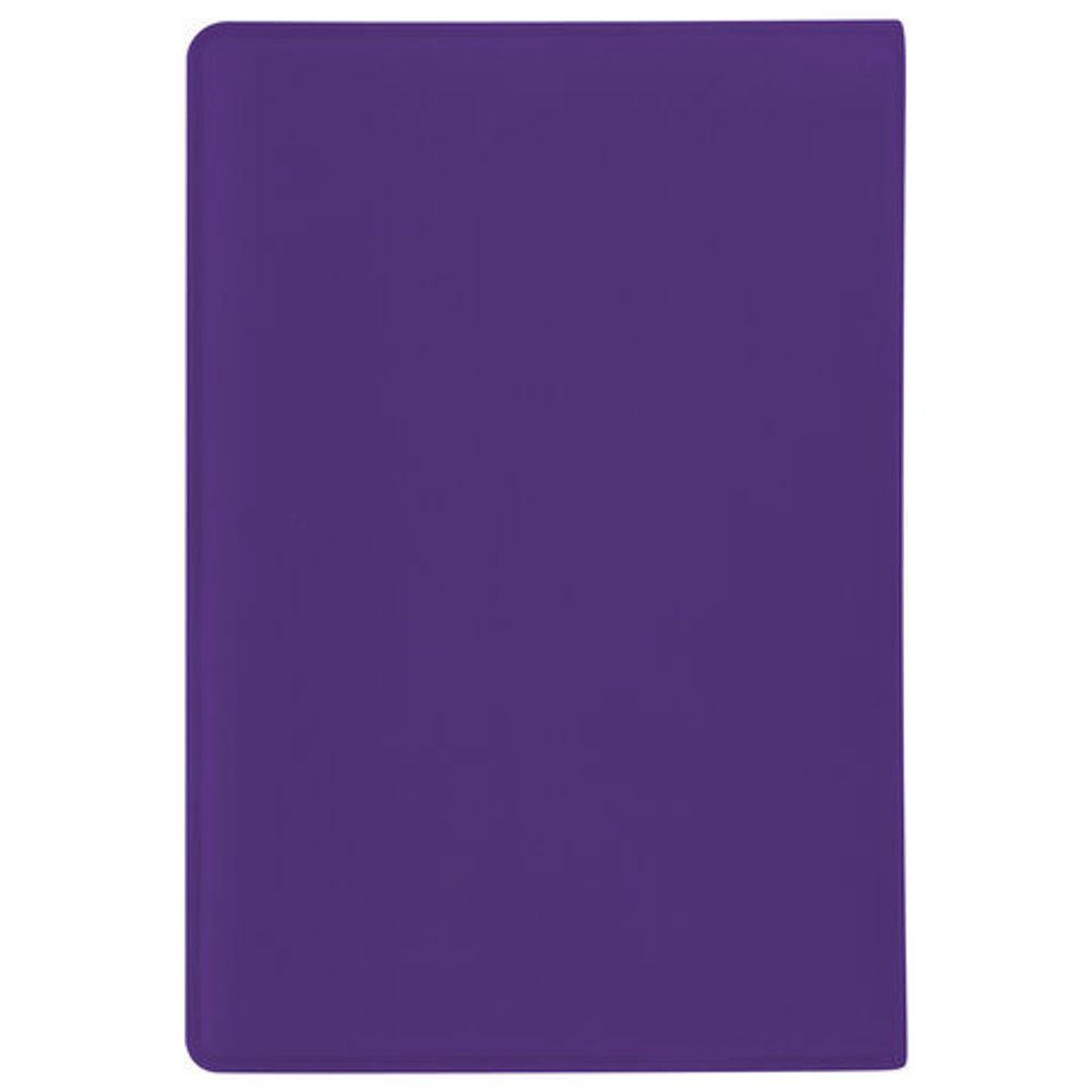 Обложка для паспорта STAFF, мягкий полиуретан, "ПАСПОРТ", фиолетовая, 237608