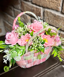 "Маджестик" букет в корзинке