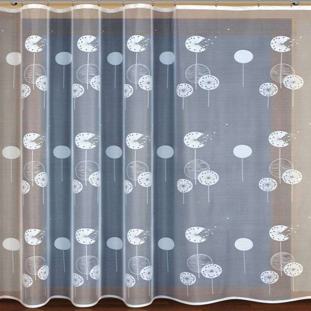 Занавеска "Ф. ОДУВАНЫ" на шторной ленте, цвет белый, Польша. Занавеска "Ф. ОДУВАНЫ" на шторной ленте, цвет белый, Польша.