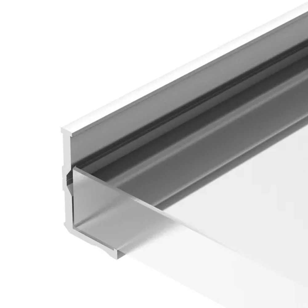 Профиль ALM-BASE-H12-2000 RAL9016 (Arlight, Алюминий) 026688