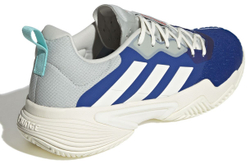 Мужские кроссовки теннисные Adidas Barricade - royal blue/off white/bright red