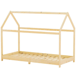 Кровать детская, 90х190, Кози, кровать домик, односпальная, из массива дерева, Dipriz