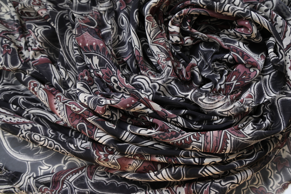 Шифон набивной "Etro"