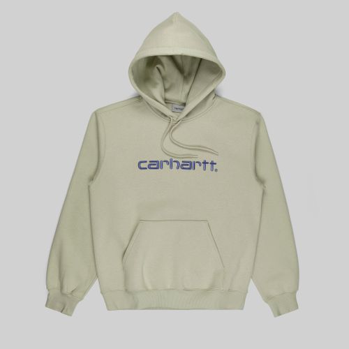 Толстовка мужская Carhartt WIP Hooded Sweatshirt артикул:I030547_beryl_sorrent - купить в магазине Дайс