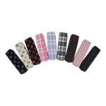 Пенал-косметичка "Monogram", 19*3,5*5см, 4 вида микс (Комплект 12шт.)