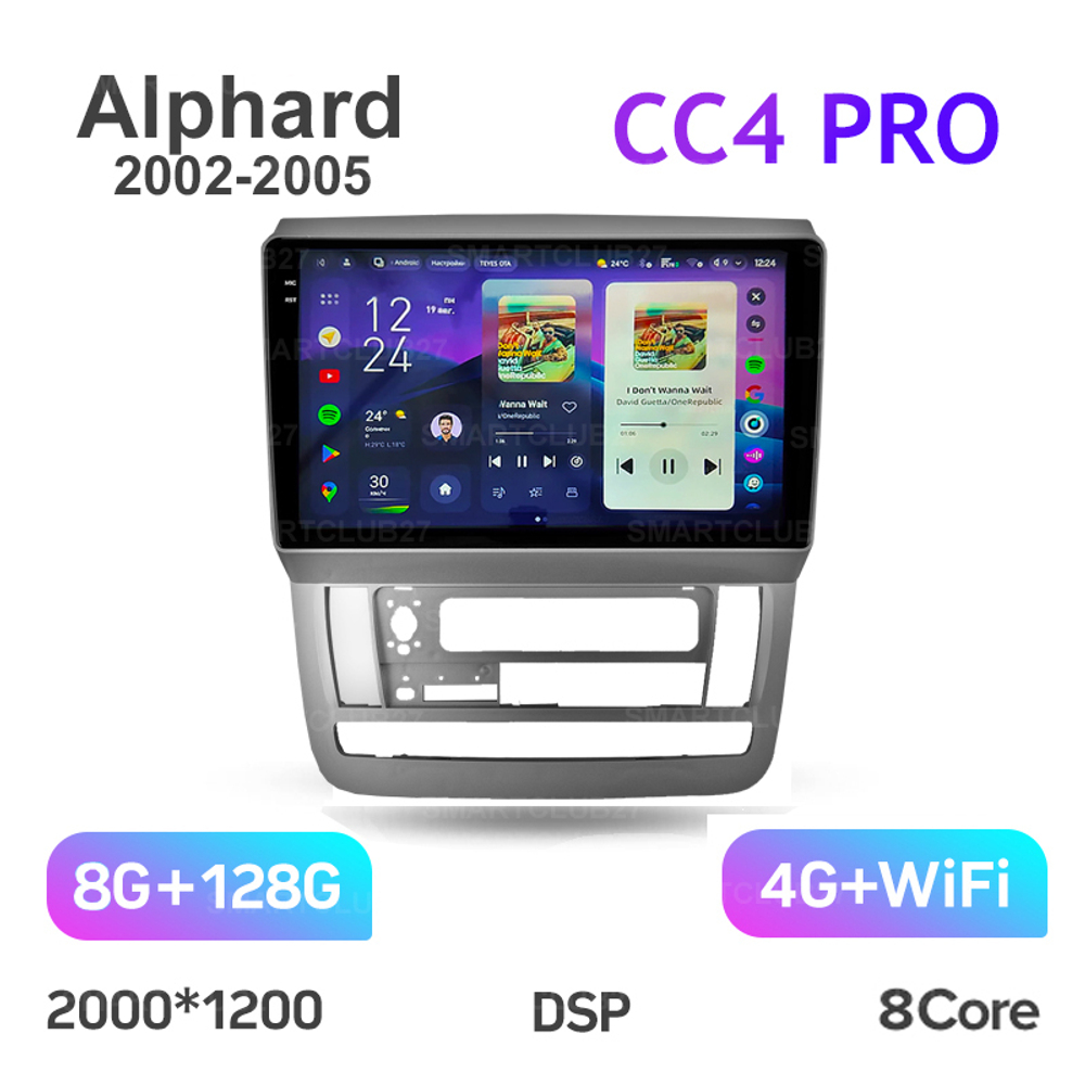 Teyes CC4 Pro 9" для Toyota Alphard 2002-2005